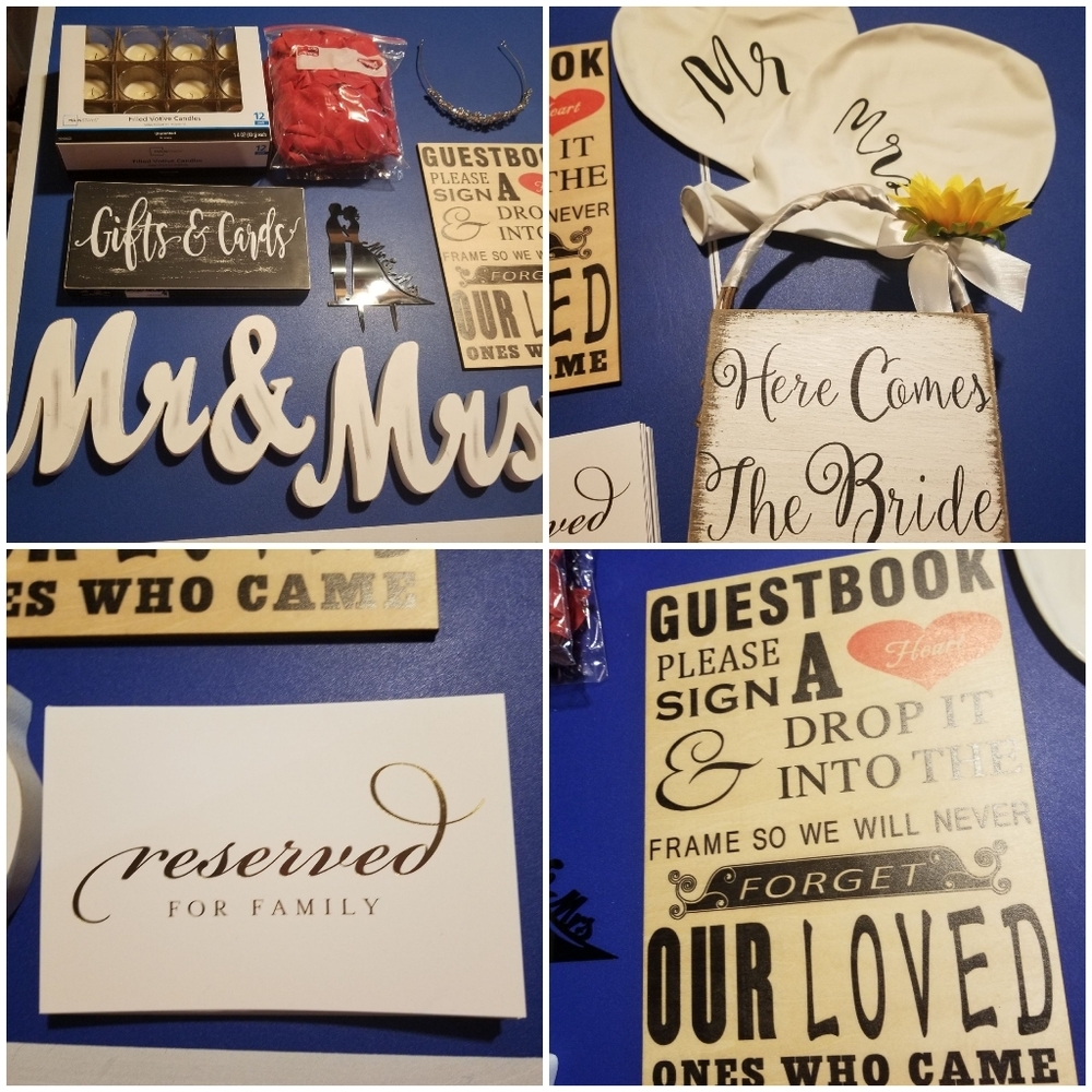Wedding stuff